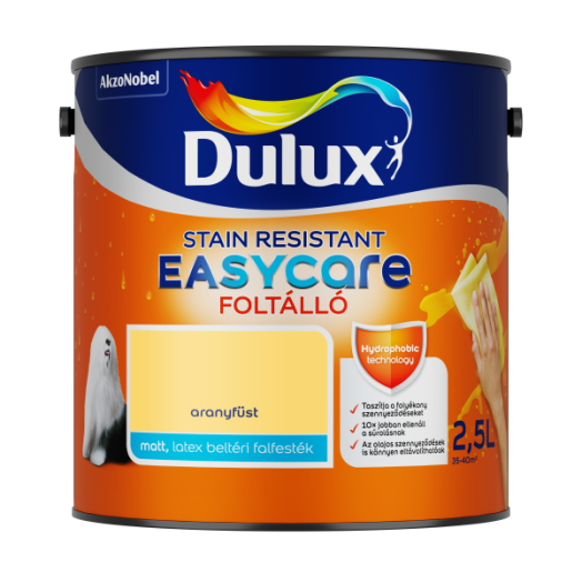 DULUX EASYCARE 2,5L ARANYFÜST       DISZPERZIÓS FALFESTÉK