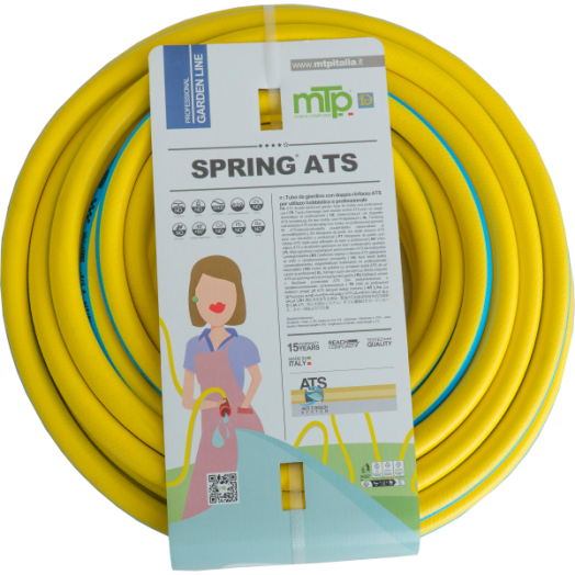 MTP TÖMLŐ SPRING ATS 4/4&quot; 25M CSAVARODÁSMENTES