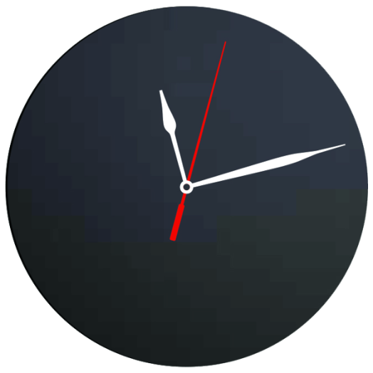 ÓRA ALAKÚ KRÉTATÁBLA 29X29CM AJÁNDÉK KRÉTAM. ÉS RAGASZTÓCSÍK