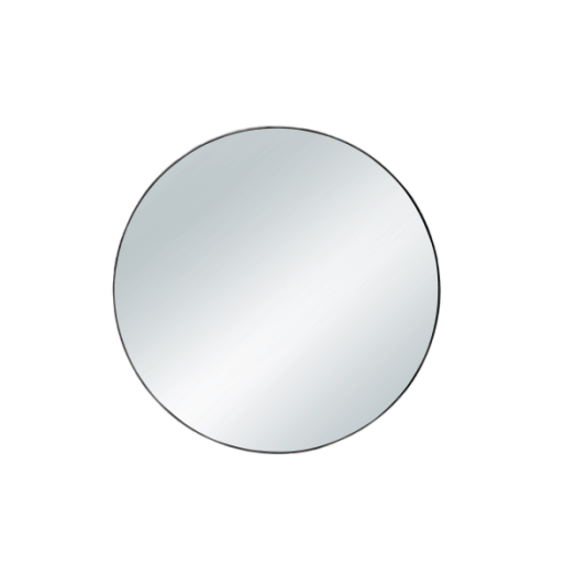 MIRRORS & MORE ESRA TÜKÖR 50CM, FEKETE KERET