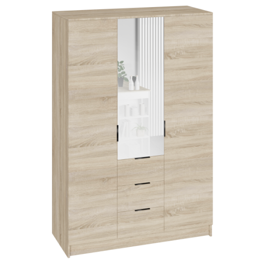 Lambda gardróbszekrény sonoma