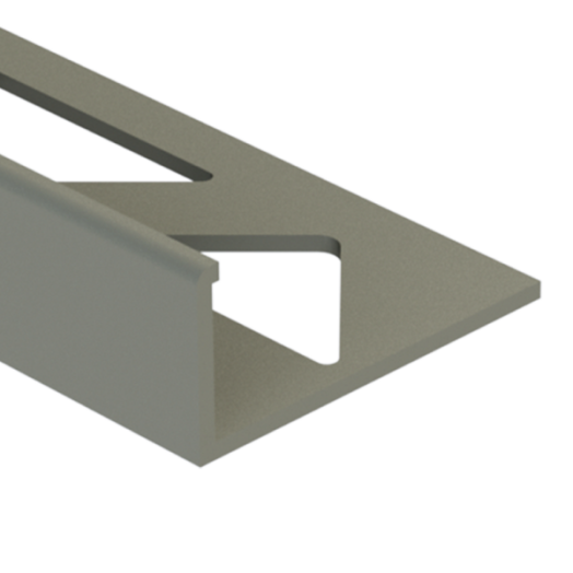 BOLTA SZÖGLETES CSEMPEÉLVÉDŐ PVC 10MMX2,7M KÖZÉPSZÜRKE