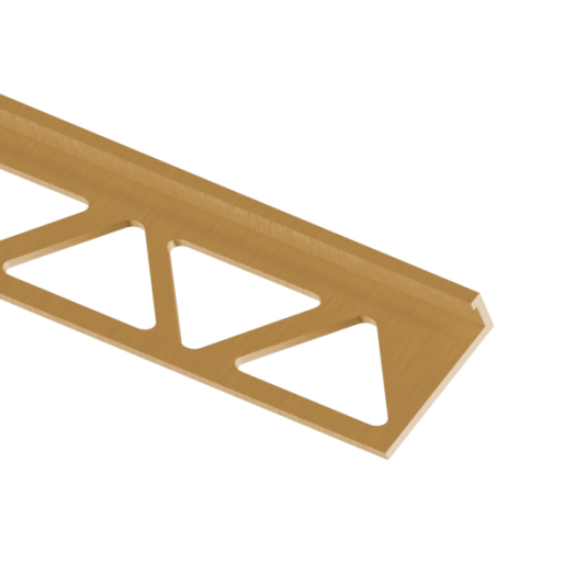 PROFILPLAST SZÖGLETES CSEMPEÉLVÉDŐ, ALUMÍNIUM, 10MMX2,5M, MATT, BÉZS