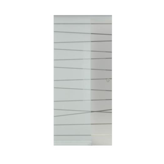 TOLÓAJTÓ 95X205CM SAVMART ÜVEG AJTÓLAP GD01