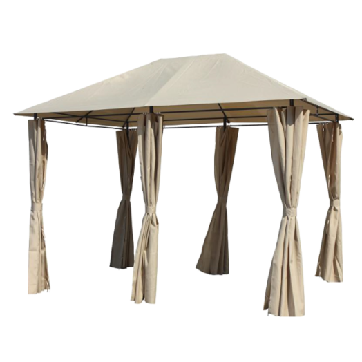 PRAKTIKER FÉMVÁZAS PAVILON 3X4X2.65M BÉZS