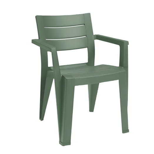 KETER JULIE KERTI SZÉK, KARTÁMASZOS, MŰANYAG, ZÖLD