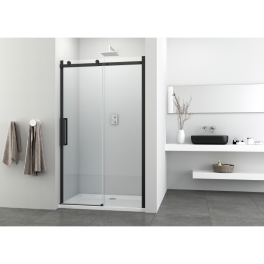 COMFORT BLACK ZUHANYAJTÓ 120x195CM