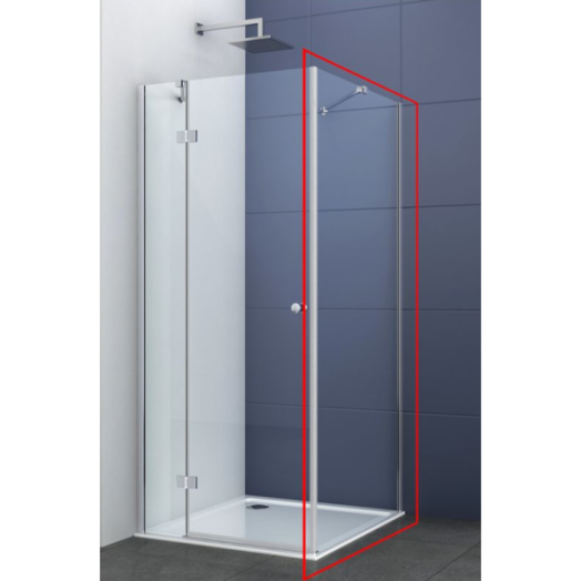 SANOTECHNIK SIMPLYFLEX ZUHANYFAL 90X193,5CM 5MM KRÓM PROFIL