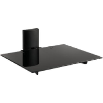 SLIMSTYLE AV SHELF PLUS üveg DVD/Blu-ray lejátszó tartó