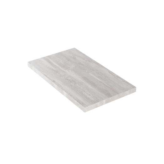 SAVINI LINEA MOSDÓPULT 80X4X46 CM VILÁGOS SZÜRKE