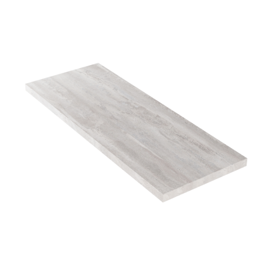 SAVINI LINEA MOSDÓPULT 120X4X46 CM VILÁGOS SZÜRKE