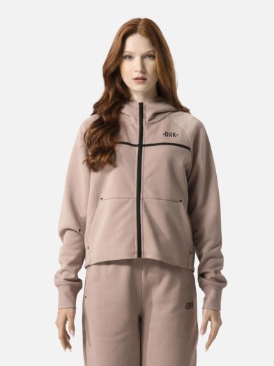 MAGGIE  ZIPPED HOODIE WOMEN