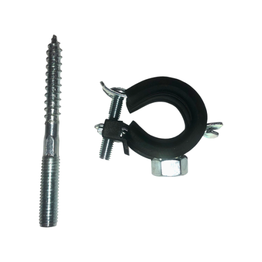 HORGANYZOTT CSŐBILINCS+CSAVAR 15-20MM, GUMIBETÉTTEL