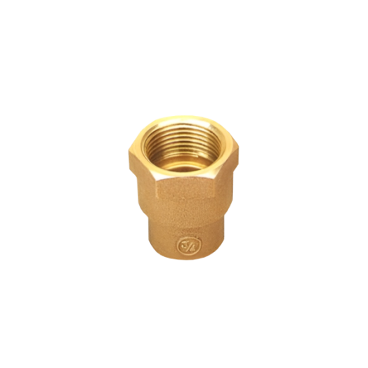 SÁRGARÉZ MENETES CSATLAKOZÓ 18-1/2" BM 2DB