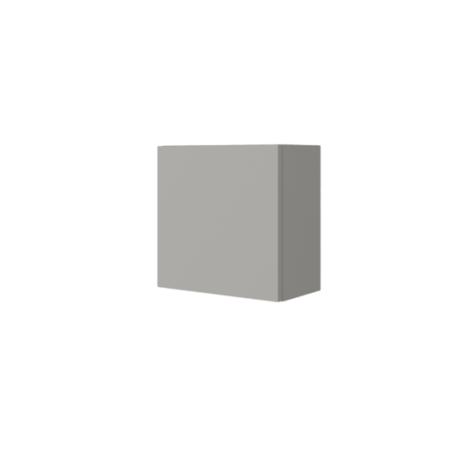 SAVINI LINEA FALI SZEKRÉNY 30X30X15CM MATT V.SZÜRKE, 1 AJTÓ