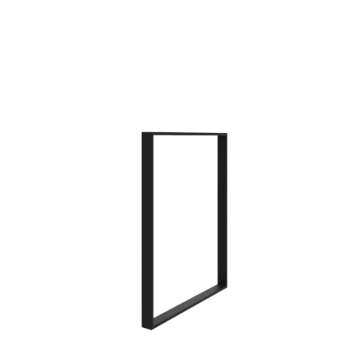 SAVINI LINEA FÉM KERET MOSDÓPULT KIALAKÍTÁSÁHOZ 4X61,4X48,1CM, ANTRACIT