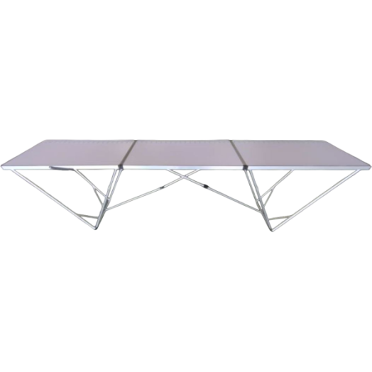 TAPÉTÁZÓ ASZTAL 298X60X80CM STABIL ALUM.CSŐSZERKEZET ÉS MDF ASZTALLAP