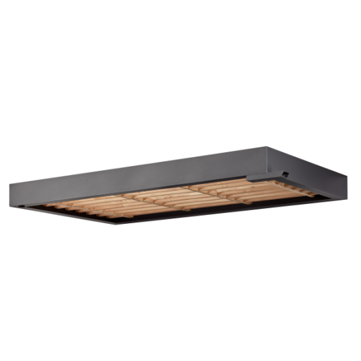 GUTTA ELŐTETŐ FABETÉTES 160X90X12,5 CM BS TIMBER-LINE SZÜRKE/FABETÉT