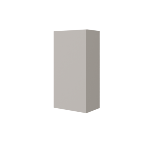 SAVINI LINEA FALI SZEKRÉNY 25X50X15CM V.SZÜRKE, MATT