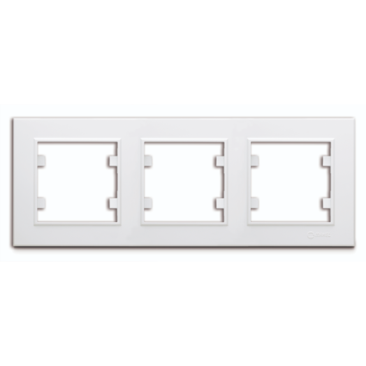 ANCO KAREA HÁRMAS KERET VÍZSZINTES IP20 FEHÉR