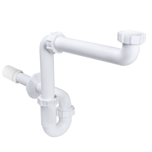 STYRON HELYTAKARÉKOS CSŐSZIFON MOSDÓHOZ, CSATLAKOZÓ MÉRET G5/4", ÁTMÉRŐ:32MM