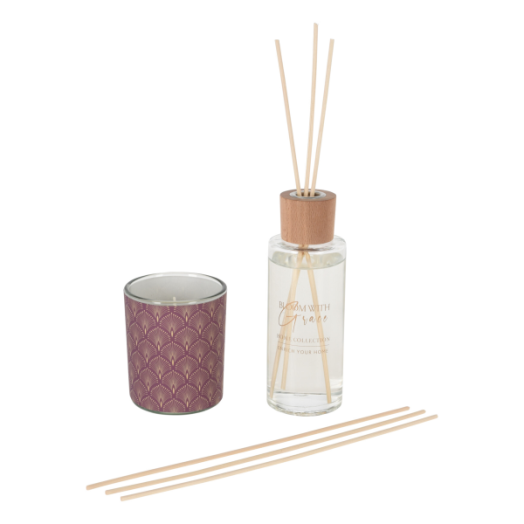 ILLATOSÍTÓ 100ML 2 FÉLE ILLATBAN ÜVEG DIFFÚZOR