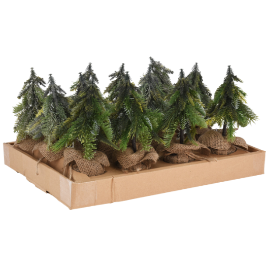 MŰFENYŐ ZSÁKVÁSZONBAN 24CM