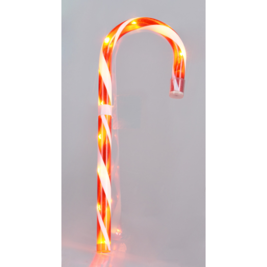 DEKOR CUKORPÁLCA 20LED 75X35X15CM ELEMES