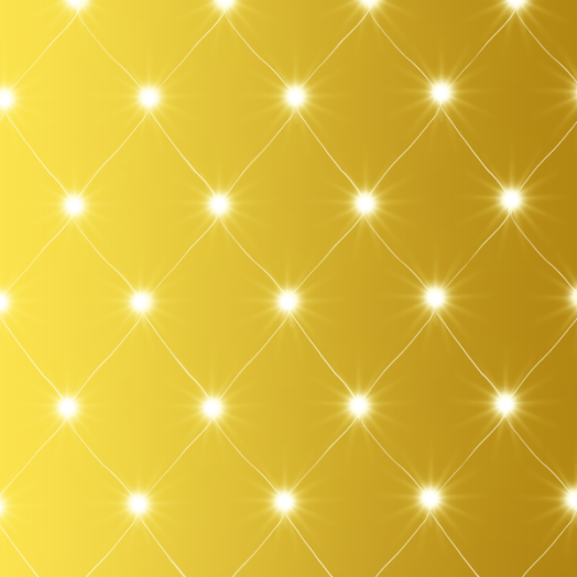 SOMOGYI CHRISTMAS LIGHTING VILÁGÍTÓ HÁLÓ KÜLTÉRI 3X3M 240 LED MELEG FEHÉR