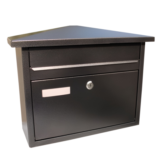 POSTALÁDA 310X400X140 MM APOLLÓ     SZÜRKE