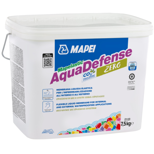 MAPEI MAPELASTIC AQUADEFENSE ZERO KENHETŐ VÍZSZIGETELÉS 7.5KG