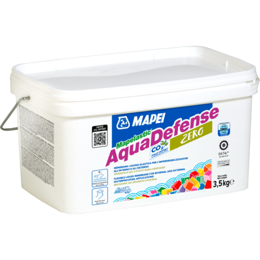 MAPEI MAPELASTIC AQUADEFENSE ZERO KENHETŐ VÍZSZIGETELÉS 3,5KG BEL- ÉS KÜLTÉRI