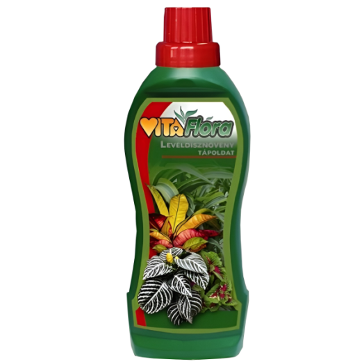 VITAFLÓRA LEVÉLDÍSZNÖVÉNY TÁPOLDAT 0,5L
