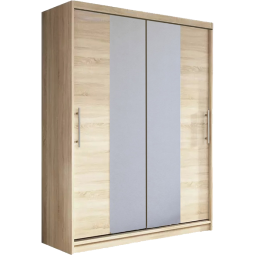 NERO II GARDRÓBSZEKRÉNY SONOMA TÖLGY 120X215X60CM