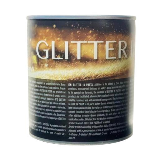 CASATI COLOR GLITTER IN PASTA FESTÉKADALÉK 250ML ARANY