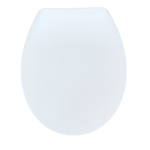 Quadrat pole wc-ülőke, thermoplast, műnyag zsanér, fehér, 1kg