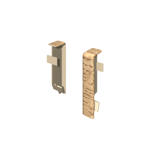 EGGER Összekötő natúr tölgy 2 db/cs 6cm L266, L584