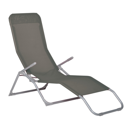 NAPOZÓÁGY 143X60X98CM ANTRACIT