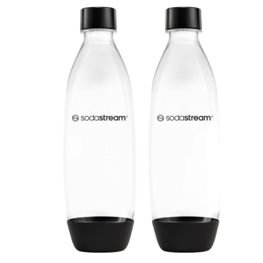 SODASTREAM FUSE DUO PALACK 2DARAB 1L FEKETE MŰANYAG