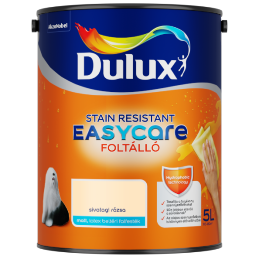 DULUX EASYCARE 5L SIVATAGI RÓZSA DISZPERZIÓS FALFESTÉK