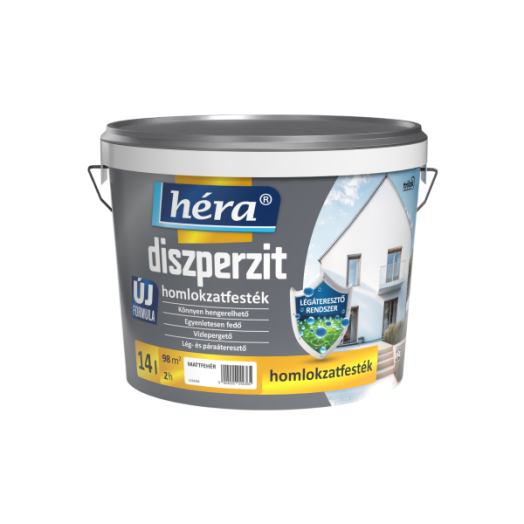 Héra 14 liter fehér diszperzit homlokzatfesték