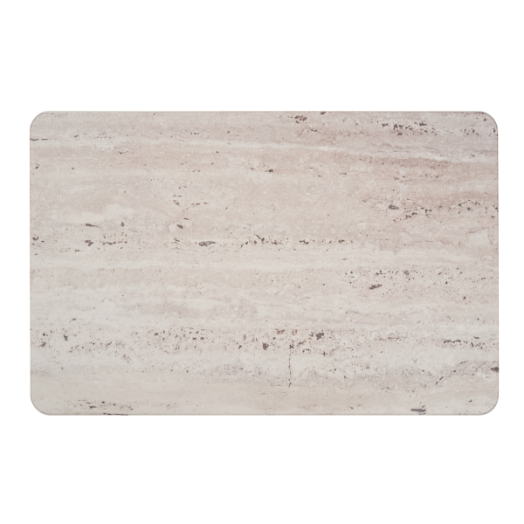 Puna fürdőszobai kilépő, 39x60cm bézs diatomit, kőmintázat, gyorsan száradó