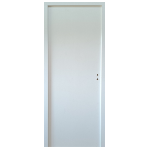 Delta 75x210cm gerébtokos fehér jobbos tele beltéri ajtó