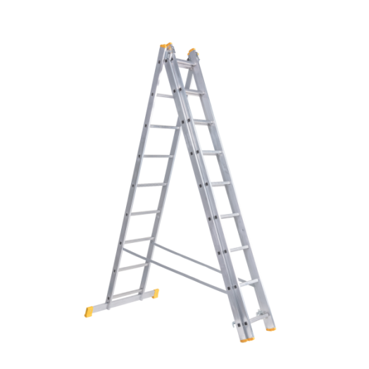 Alustep univerzális alu létra 3x9