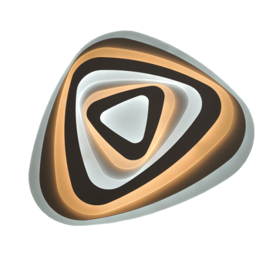 YVETTE3 LED DESIGN MENNYEZETI LÁMPA 90W (45+45) 7110 LM, RF TÁVIRÁNYÍTÓVAL