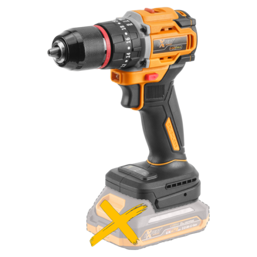 Expert UXID53B akkus ütvefúró csavarozó 21V akku és töltő nélkül