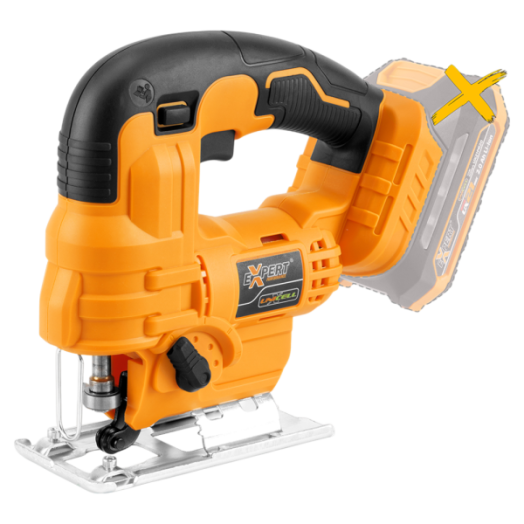 Expert akkus dekopírfűrész 21V 20mm akku és töltő nélkül