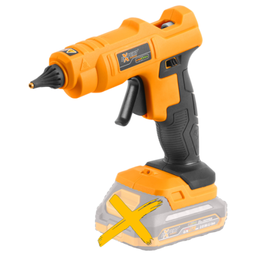 Akkus ragasztópisztoly 21V 11mm Expert