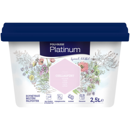 PLATINUM SZÍNES BELTÉRI 2,5L CS20   CSILLAGFÜRT DISZP FALFEST R:294071