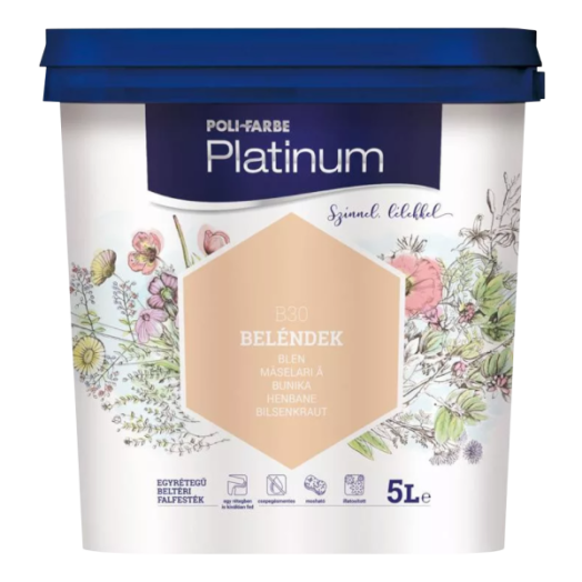 PLATINUM SZÍNES BELTÉRI 5L B30 BELÉNDEK DISZP. FALFESTÉK